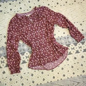 NWOT - Floral blouse